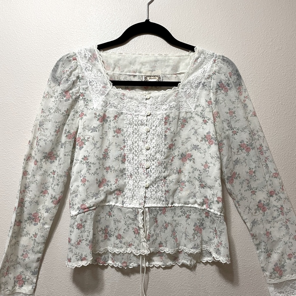 Vintage Jessica’s Gunnies Peasant Blouse